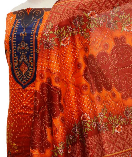 Royal Designer Lawn'21 D # 104    Rust