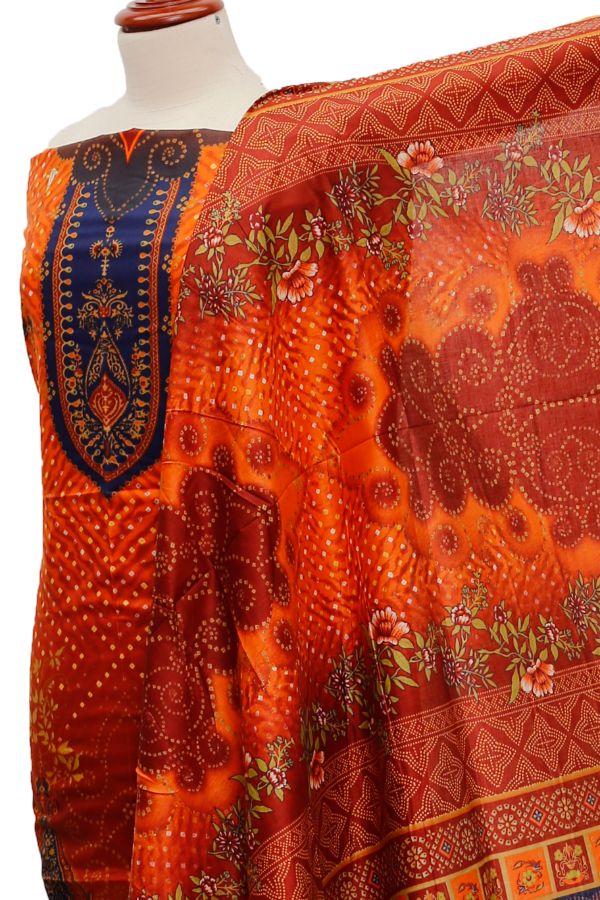 Royal Designer Lawn'21 D # 104    Rust