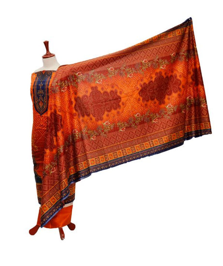 Royal Designer Lawn'21 D # 104    Rust