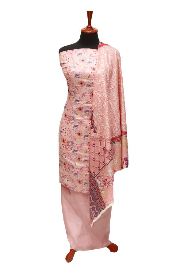 Royal Designer Lawn`21 D#105 LT Pink