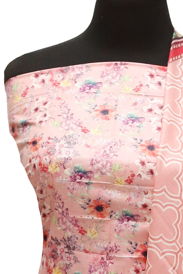 Royal Designer Lawn`21 D#105 LT Pink