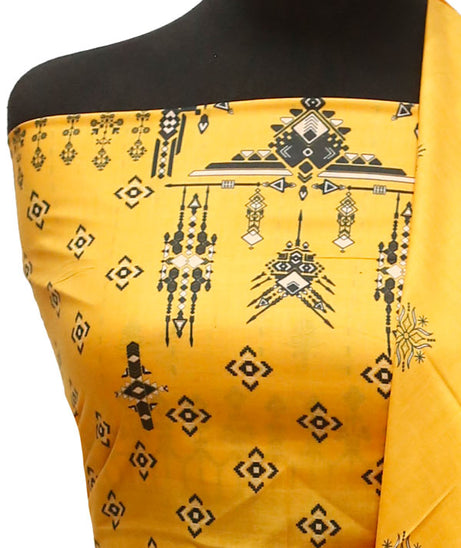 Royal Designer Lawn`21 D#2227 D Yellow