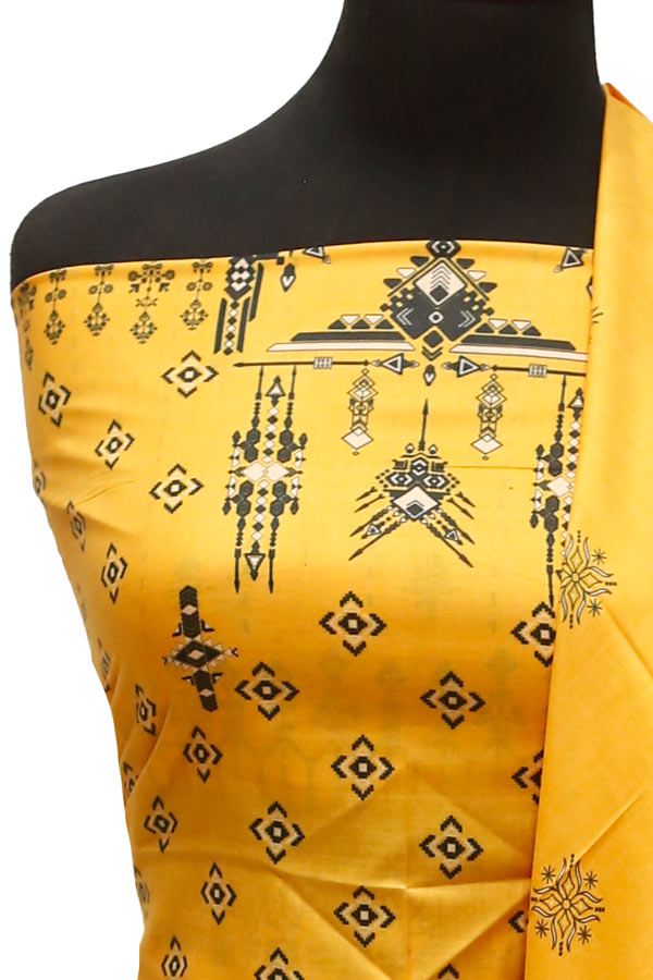 Royal Designer Lawn`21 D#2227 D Yellow