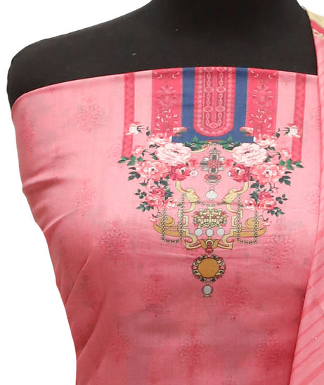 Royal Designer Lawn`21 D#2235 T Pink
