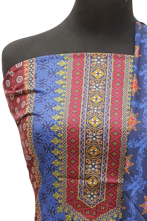 Royal Designer Lawn`21 D#5427 Maroon