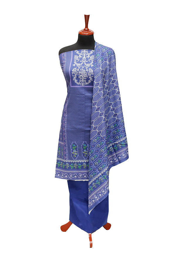 Royal Designer Lawn`21 D#5443 Purple