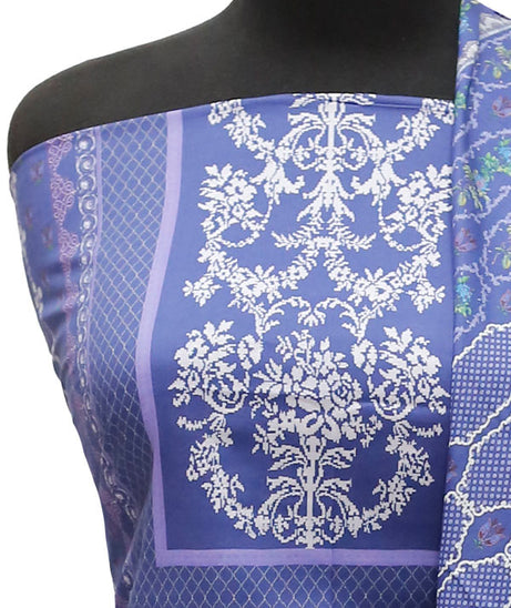 Royal Designer Lawn`21 D#5443 Purple