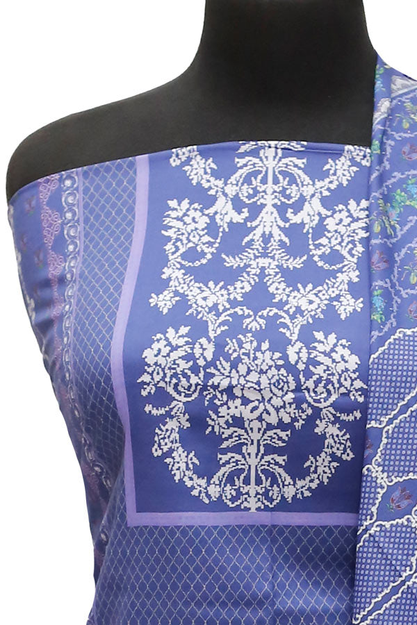 Royal Designer Lawn`21 D#5443 Purple