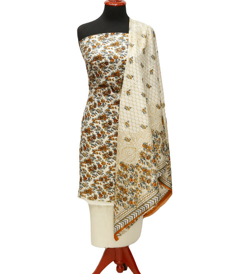 Royal Designer Lawn`21 D#601 Golden