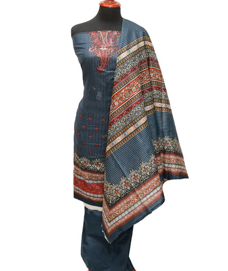 Royal Designer Lawn`21 D#604 N Blue
