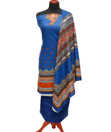 Royal Designer Lawn`21 D#604 R Blue