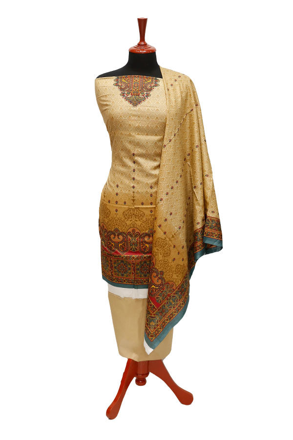 Royal Designer Lawn`21 D#606 Brown