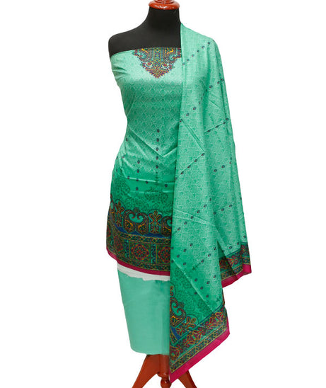 Royal Designer Lawn`21 D#606 Sea Green
