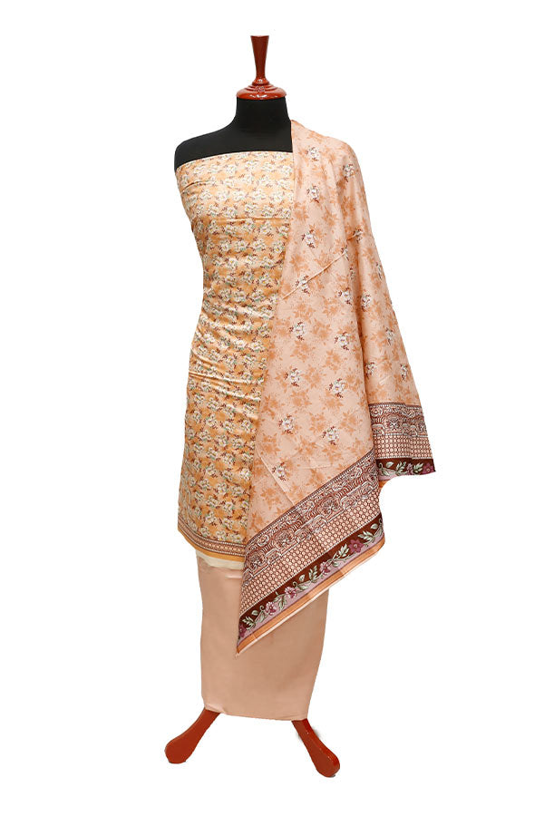 Royal Designer Lawn`21 D#609 Peach