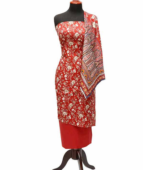 Royal Designer Lawn`23 D#10108 Maroon