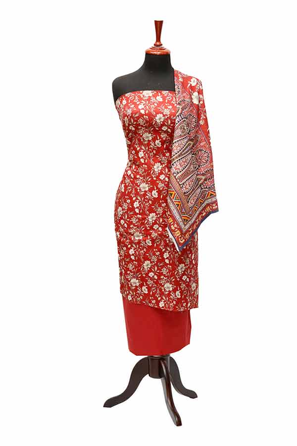 Royal Designer Lawn`23 D#10108 Maroon