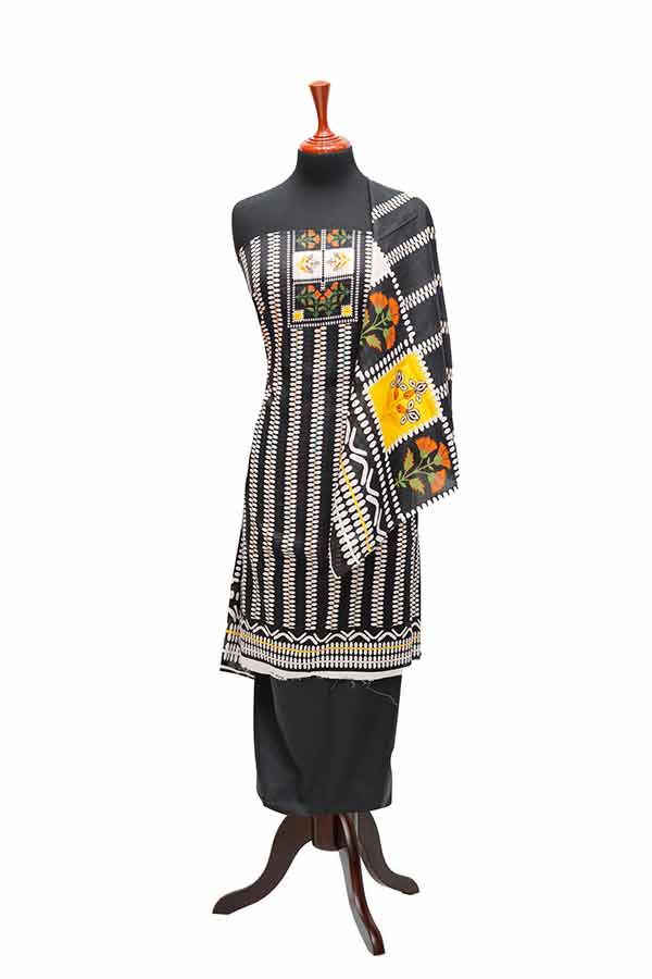 Royal Designer Lawn`23 D#615 Black
