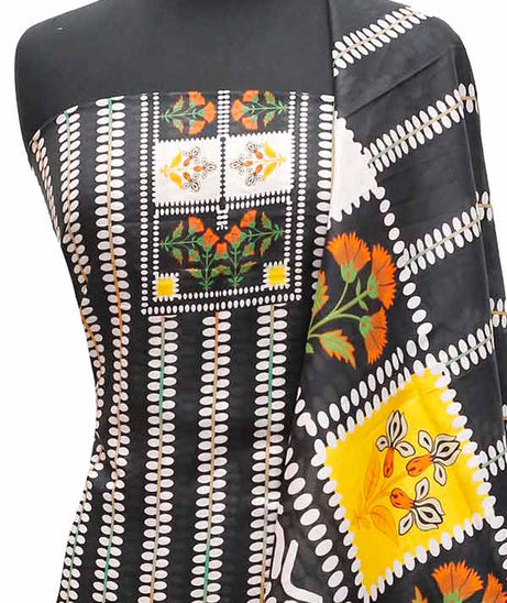 Royal Designer Lawn`23 D#615 Black