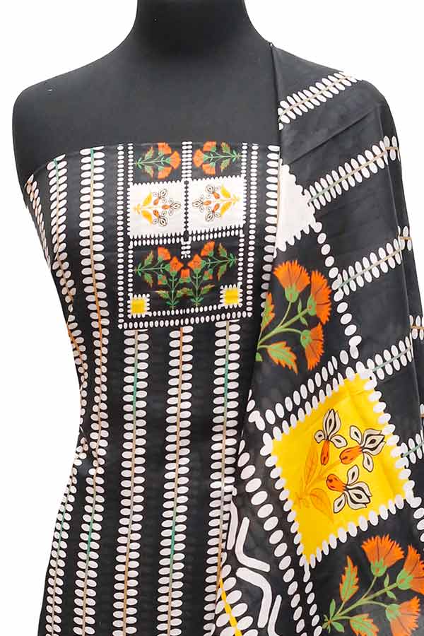Royal Designer Lawn`23 D#615 Black