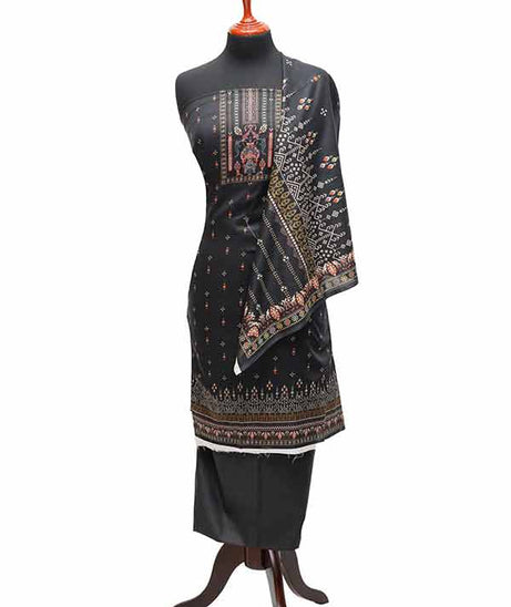 Royal Designer Lawn`23 D#617 Black