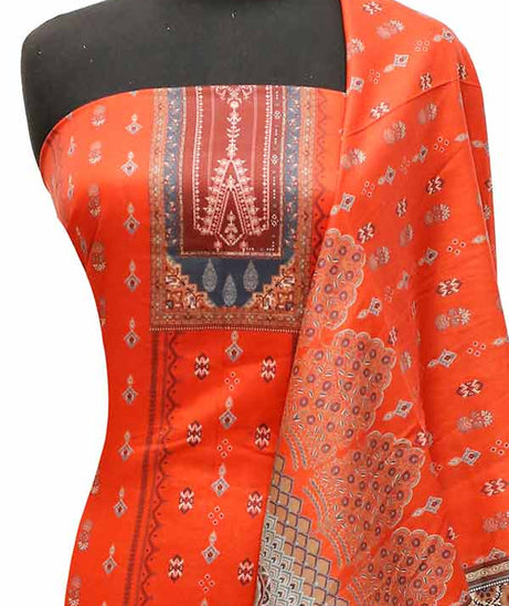 Royal Designer Lawn`23 D#618 Red