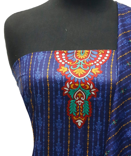 Royal Designer Lawn`23 D#602 D-Blue