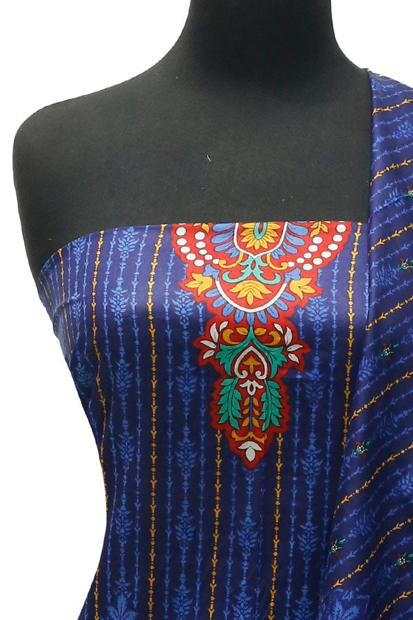 Royal Designer Lawn`23 D#602 D-Blue