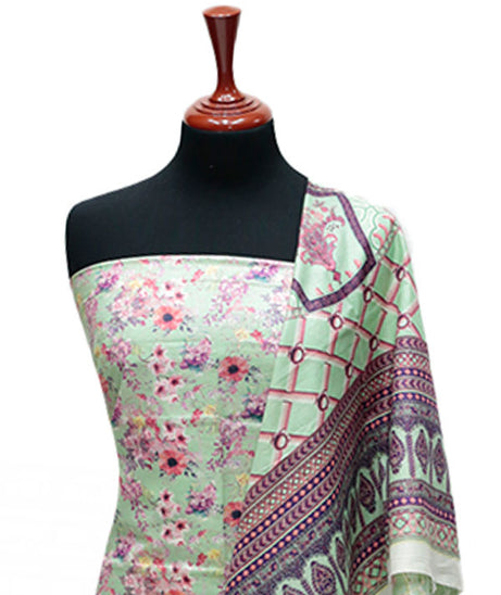 Royal Designer Lawn`25 D#105 (Sea Green)