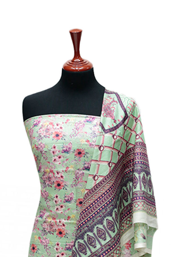 Royal Designer Lawn`25 D#105 (Sea Green)