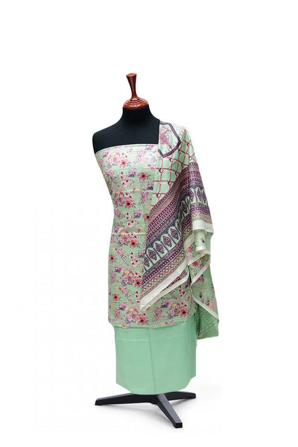 Royal Designer Lawn`25 D#105 (Sea Green)