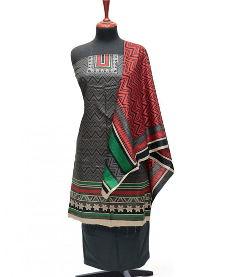 Royal Designer Lawn`25 D#15 (Black)