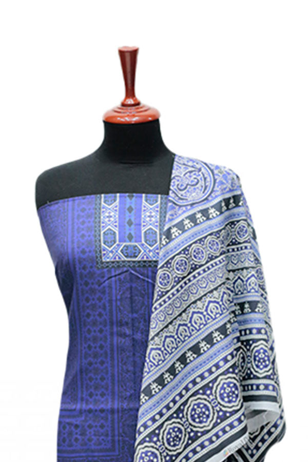 Royal Designer Lawn`25 D#5440 (Blue)