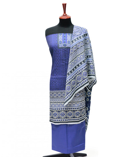 Royal Designer Lawn`25 D#5440 (Blue)