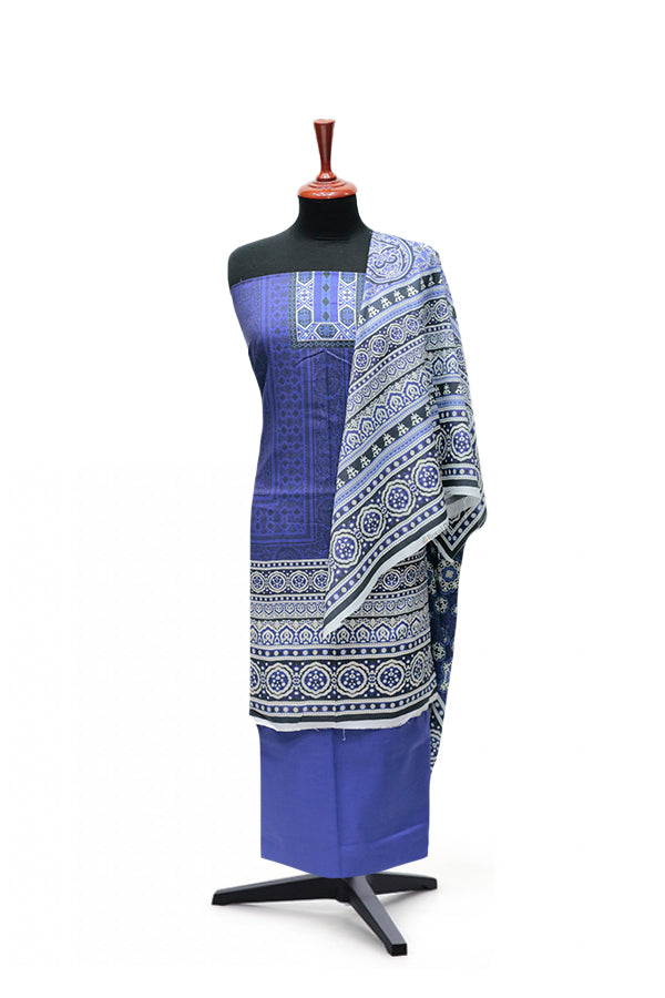 Royal Designer Lawn`25 D#5440 (Blue)