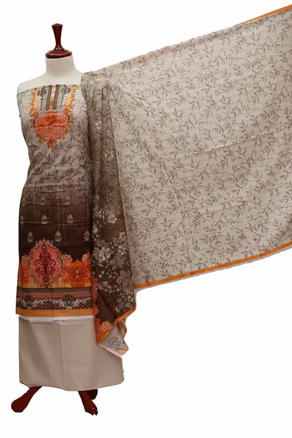Royal Designer Lawn`21 D#11602 (D Fawn)