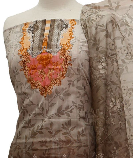 Royal Designer Lawn`21 D#11602 (D Fawn)