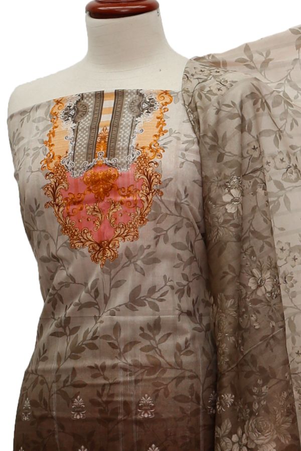 Royal Designer Lawn`21 D#11602 (D Fawn)