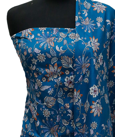 Royal Designer Lawn`23 D#10110 Nevy Blue