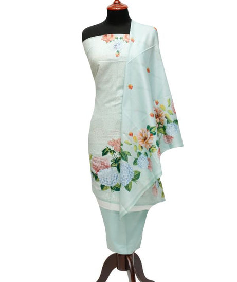 Royal Designer Lawn`23 D#102 L-Ferozi