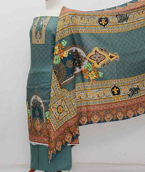 Royal Designer Linen`20 D#3618 Green