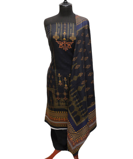 Royal Designer P/Linen`21 D#18229 (Black)
