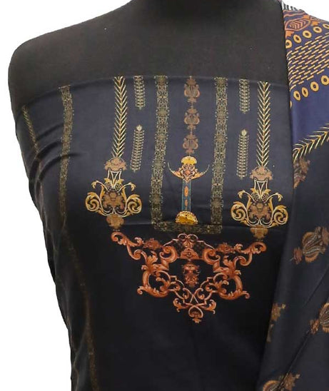 Royal Designer P/Linen`21 D#18229 (Black)