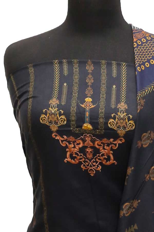 Royal Designer P/Linen`21 D#18229 (Black)