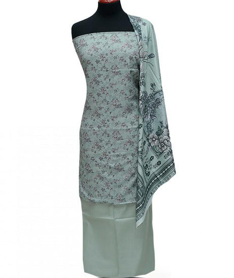 Rung Ja Digital Print Lawn`24 102 P-Green