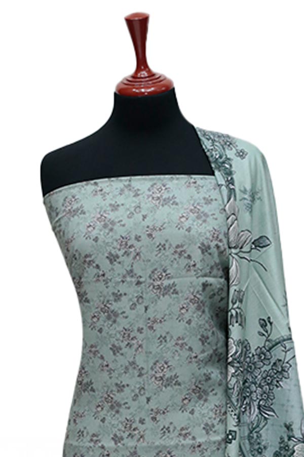 Rung Ja Digital Print Lawn`24 102 P-Green