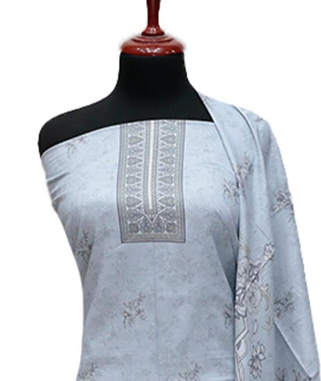 Rung Ja Digital Print Lawn`24 108 L-Grey