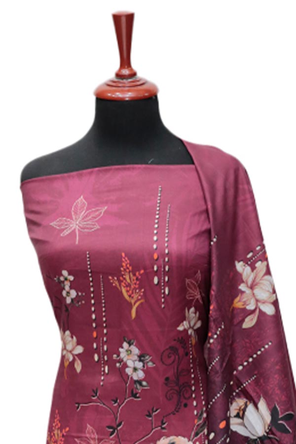 Rung Jaa Digital Print Lawn`24 D#2400 Magenda