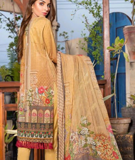 Rungburry Slub Lawn`21 D#4010