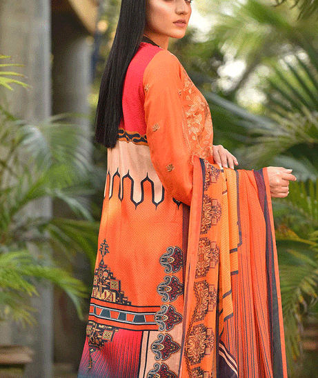 Eshaal Zahra Maaysa Linen'21 D Rust-A