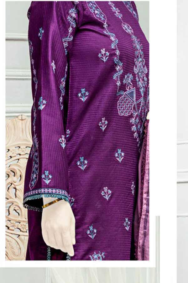 Sehar Emb Jacquard Lawn'22 D#1